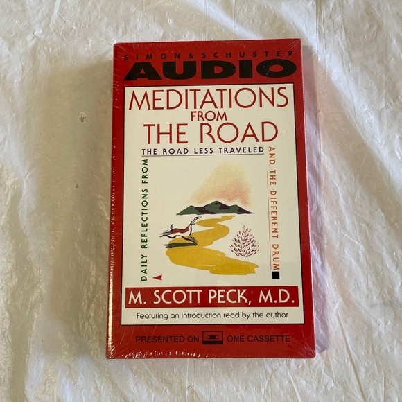 1993 Meditations from the Road The Road Less Traveled Audio Cassette NIP - Picture 1 of 2